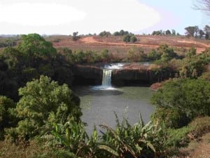 Chute de la Vina à Galim